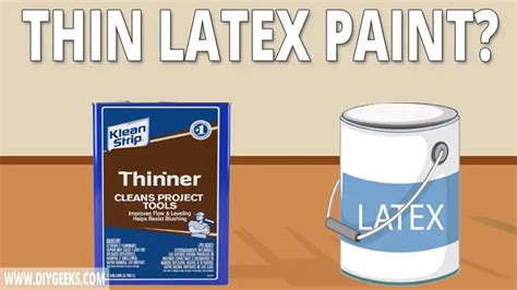 How to Thin Latex Paint? (For a Sprayer or Paint Brush)