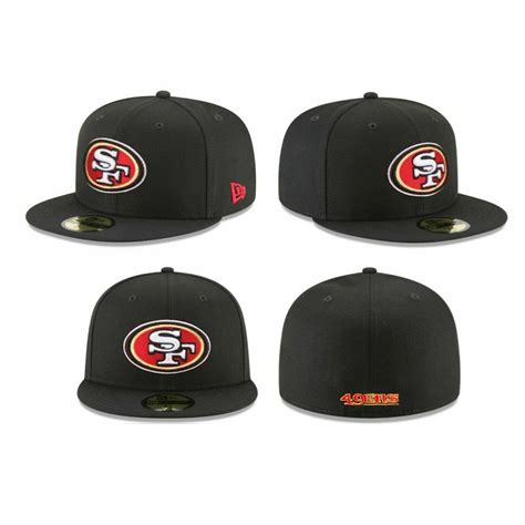 San Francisco 49ers SF NFL Authentic New Era 59FIFTY Fitted Cap - 5950 ...