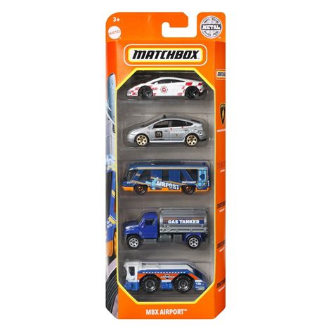 Matchbox Car Collection 5-Pack 2023 Mix Vehicle Case Of 12 ...