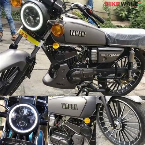 YAMAHA RX 100 MODIFIED BIKE PRICE IN INDIA