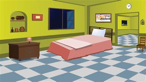 Cartoon Background Room