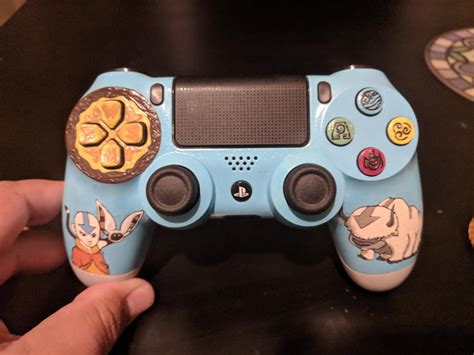 Check out my custom painted Avatar PS4 Controller! (Commissioned by me ...