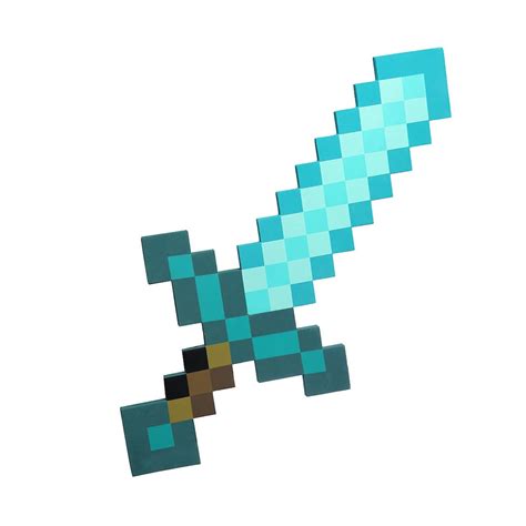 MINECRAFT - Diamond Sword - Cosplay Foam - OtakuNinjaHero.com