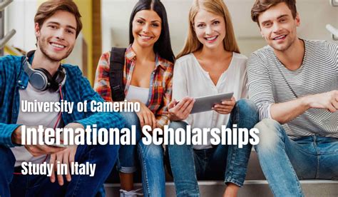 International Scholarships at University of Camerino, Italy