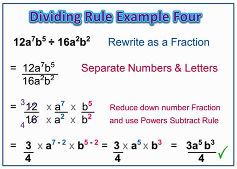 Dividing Exponents | Passy's World of Mathematics