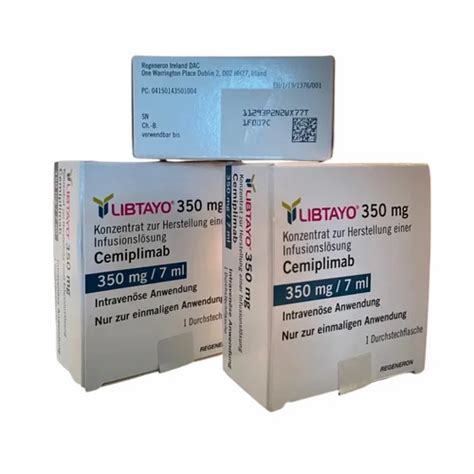 Sanofi Genzyme LIBTAYO 350 mg Cemiplimab 350 mg 7 ml at Rs 400000/vial ...