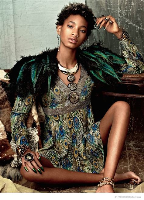 Willow Smith Poses for CR Fashion Book & Talks Natural Hair