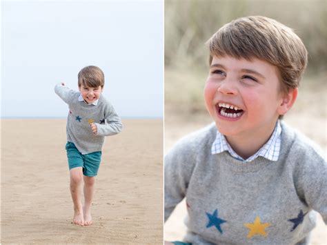 Prince Louis’ 4th birthday marked with beach portraits by Duchess of ...