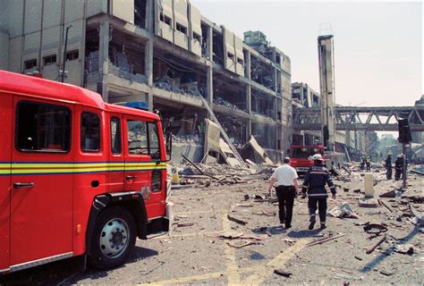 Unseen pictures of the aftermath of the Manchester IRA bomb ...