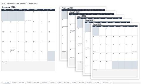 Incredible 5X7 Calendar Templates Free Printable – Printable Blank ...