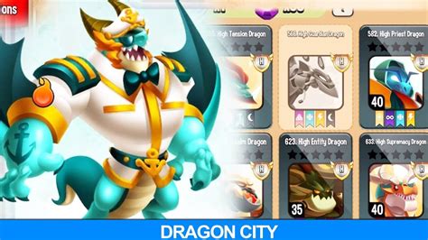 Dragon City - All Heroic Dragons + New Commander (August 2018) - YouTube