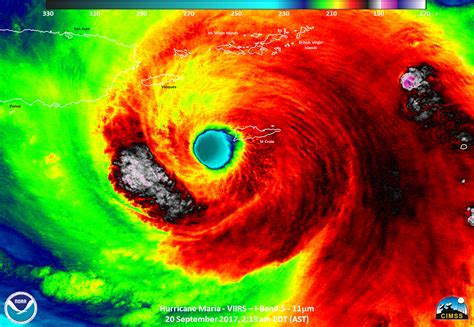 Hurricane Maria makes landfall in Puerto Rico — CIMSS Satellite Blog, CIMSS