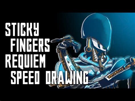 Sticky Fingers Requiem : Speed Drawing , スティッキィ・フィンガーズ・ レクイエム - YouTube