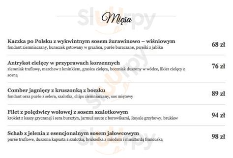 Restauracja Pod Gigantami menù, Warszawa - Main Menu | Sluurpy