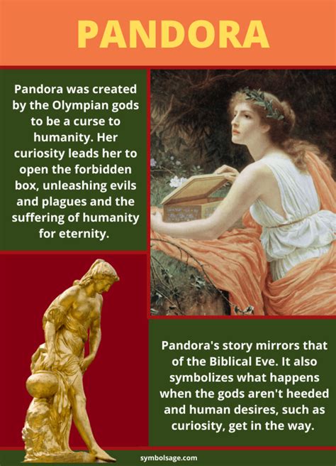 Pandora – First Mortal Woman in Greek Mythology - Symbol Sage