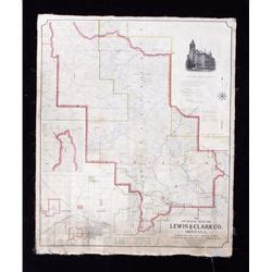 The Official Map of Lewis & Clark County, Montana