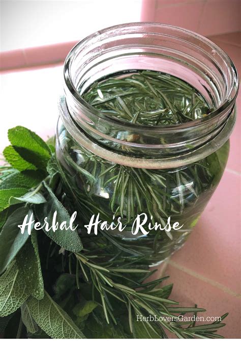 Easy Herbal Hair Rinse! – The Herb Lover's Garden