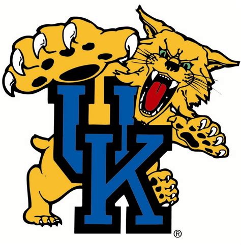 University Of Kentucky Wildcats Logo drawing free image download