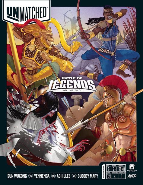 Unmatched: Battle of Legends, Volume Two | Compare Prices Australia ...