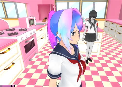 Yandere Simulator Custom Hair by marissalynn2111 on DeviantArt