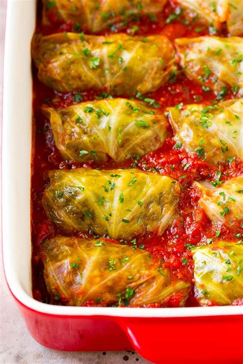 Stuffed Cabbage Rolls - Dinner at the Zoo