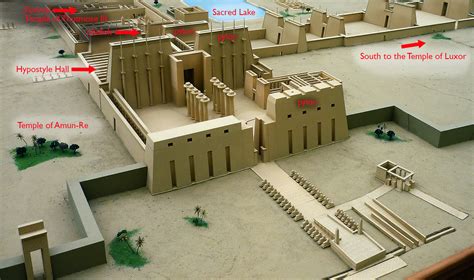 Temple Of Karnak Overhead