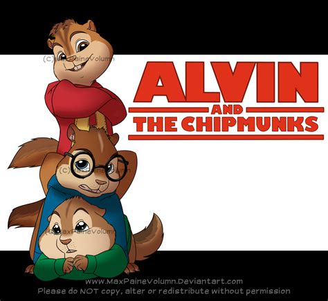 Alvin and the Chipmunks by MaxPaineVolumn on DeviantArt