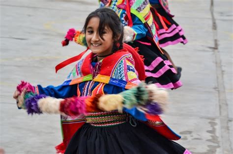 Premium Photo | Peruvian traditional dance - Valicha. Huayno of Cusco ...