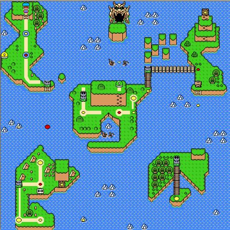 My SMW Rom Hack OW map by TheBigMan0706 on DeviantArt