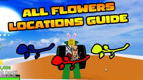 Race v2 "All Flowers Locations" - Blox Fruits [Beginner's Guide] - YouTube