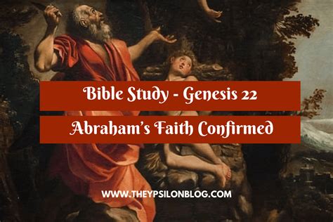 Bible Study on Genesis 22 | TheYpsilonBlog