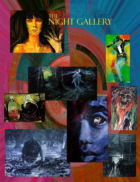 Night Gallery Poster featuring Rod Serling in the Early 1970's