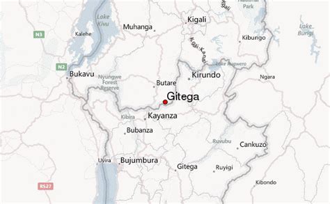 Gitega, Rwanda, Southern Province Weather Forecast