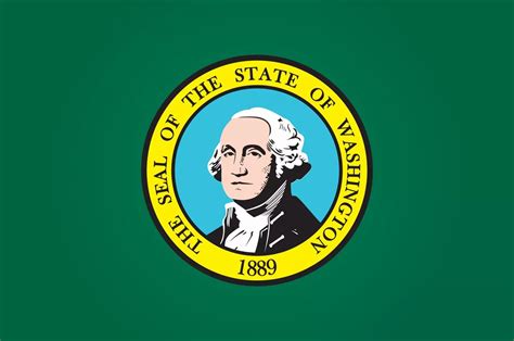 Washington State Flag Printable - Printable Visions Dureel