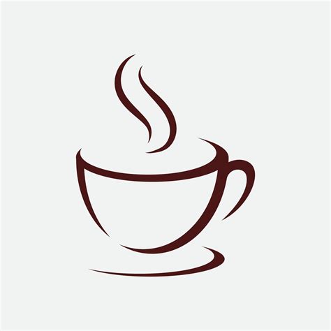 Coffee cup Logo coffee shop vector icon design 2412377 Vector Art at ...