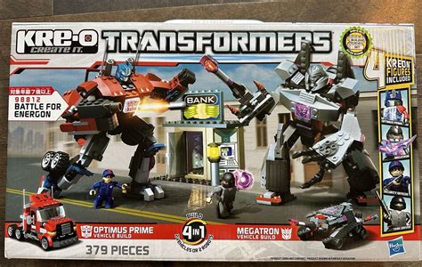 Transformer KRE-O Lego BATTLE FOR ENERGON Optimus Prime+Megatron 98812 ...