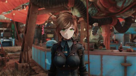 「Fallout4」のアニメ風キャラMODが配信、キャラは「VRoid Studio」で制作 - MoguLive