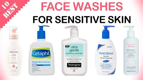 10 Best Face Washes for Sensitive Skin | Best Facial Cleanser for Dry ...