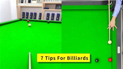 7 Must See Billiards Tips For Beginners - YouTube