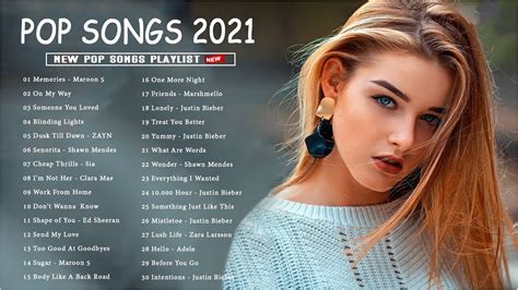 2021 New Songs (Latest English Songs 2021) Pop Music 2021 New Song Top ...