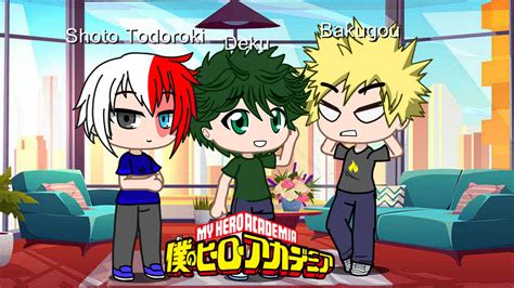 MHA TRIO ( MY VERSION) by balabinobim on DeviantArt