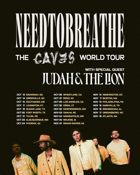 Needtobreathe 2024 Tour Dates - Mona Lynett