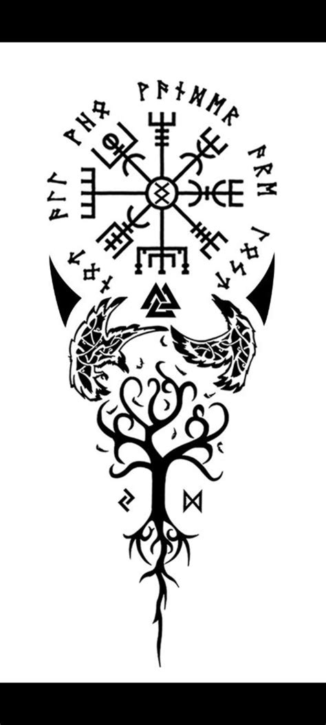 Tyr tattoo I want to get this tattooed but i don't know what the runes ...