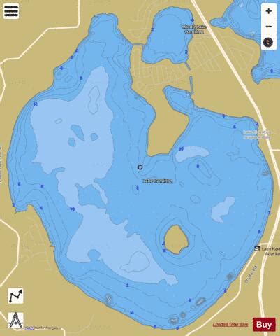 LAKE HAMILTON Fishing Map | Nautical Charts App