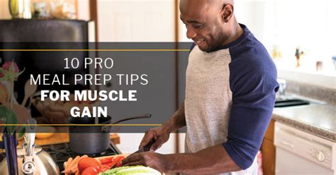 10 Pro Meal Prep Tips for Muscle Gain | ISSA