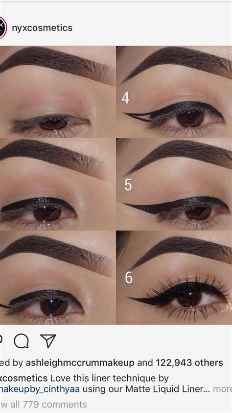 Eyeliner tutorial | Maquillaje ojos de gato, Maquillaje ojos caidos ...