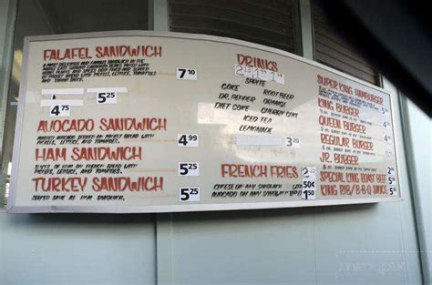 Menu of Charlie's Burgers Plus in Orcutt, CA 93455