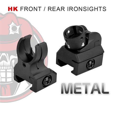 HK HK416 Ironsight Full Metal Front / Rear Sights – Big Boss Tactical