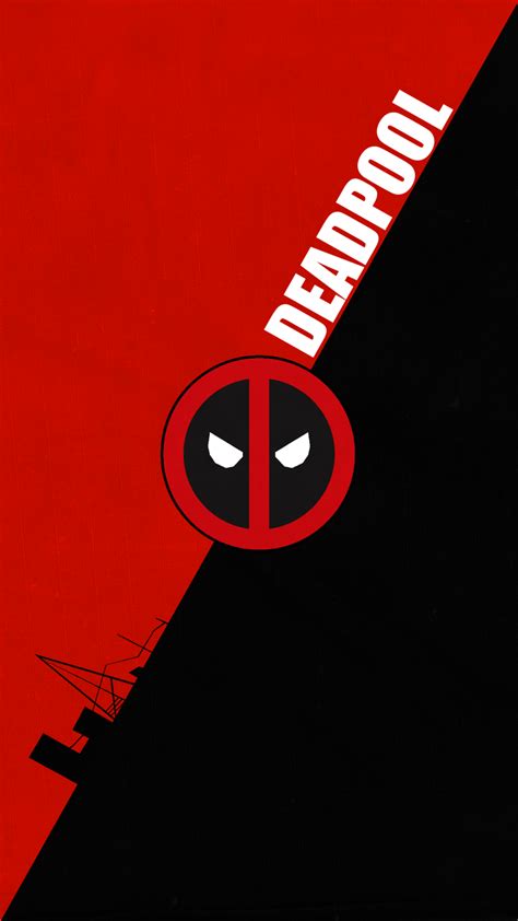 Deadpool Logo HD Phone Wallpapers - Top Free Deadpool Logo HD Phone ...