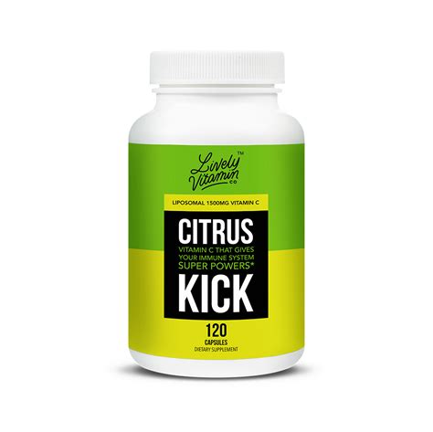 Citrus Kick - Lively Vitamin Co. | Best Natural Vitamin C Supplement